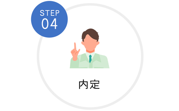 STEP 4 内定